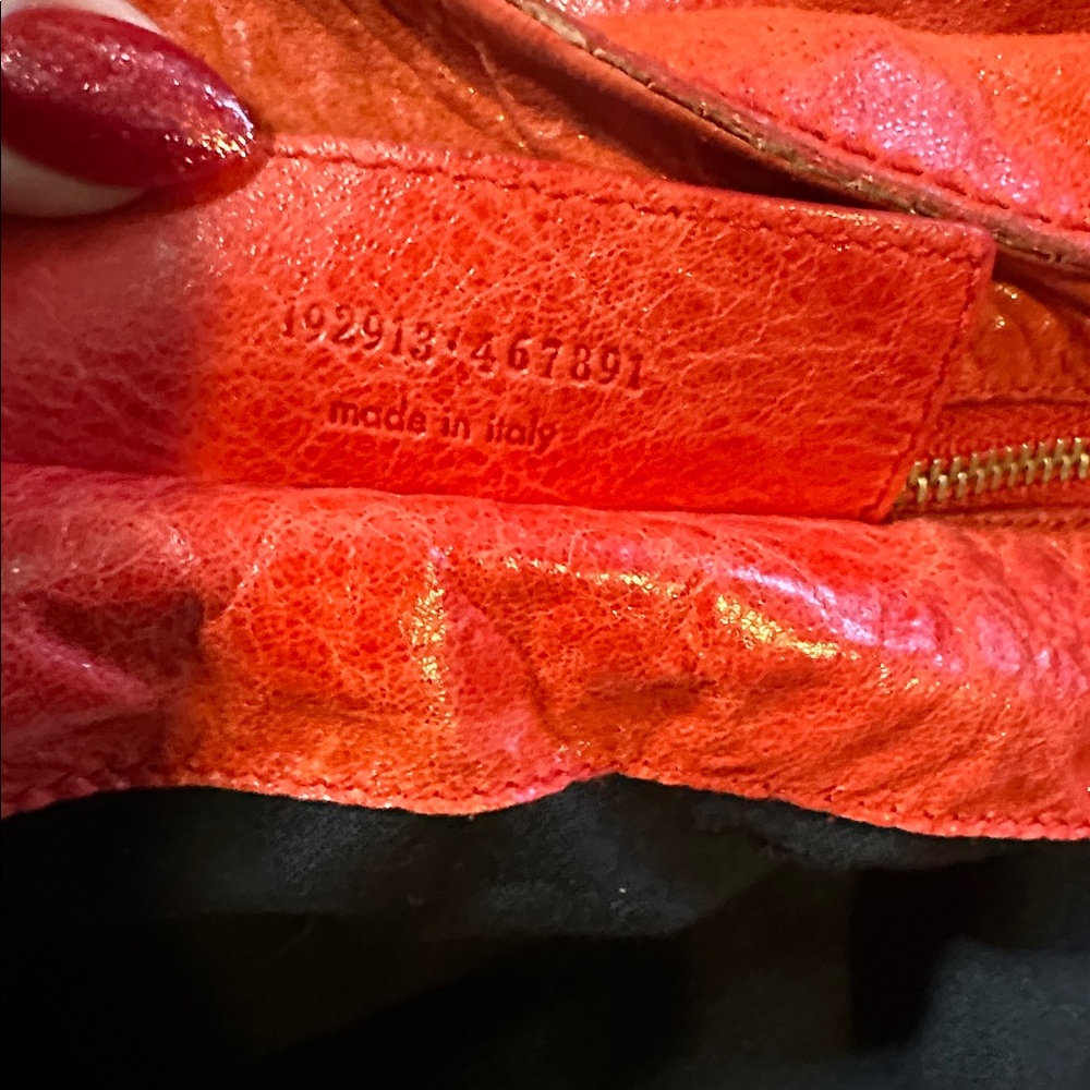 Balenciaga Red Tote Bag - Picture 7 of 7